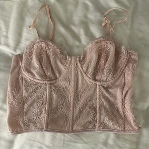 Zara Pink Corset Size Small